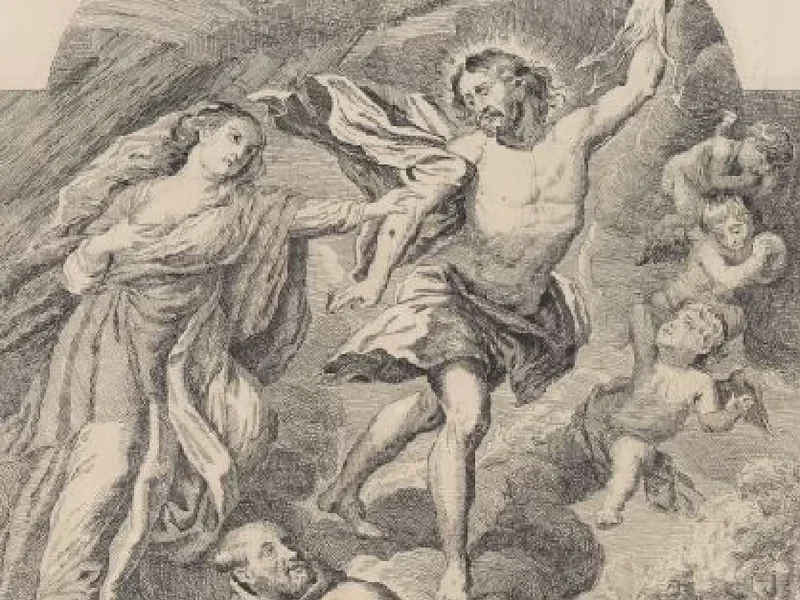 1725-Nicolas van den Bergh - La visione